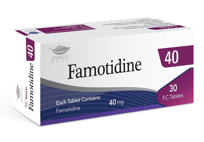 فاموتیدین برای معده درد Famotidine